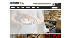 Desktop Screenshot of goldenfoxfootwear.com